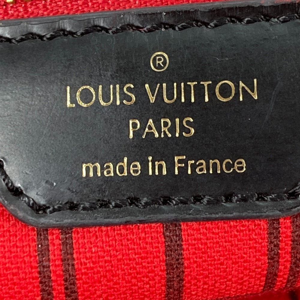 LOUIS VUITTON Authentic Black Monogram Canvas Neverfull MM Shoulder Bag - Picture 16 of 16
